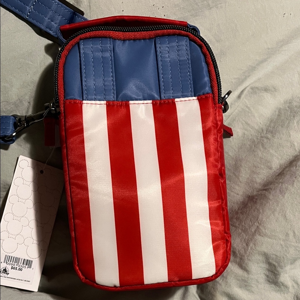 Disney Mickey Mouse LUG crossbody- Red, Blue, White - Picture 5 of 7